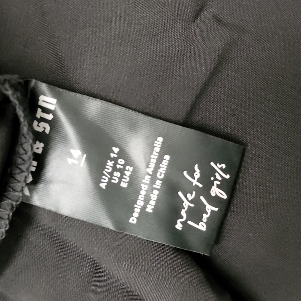 Jagger and Stone Liv Mini Dress Black - Picture 5 of 8